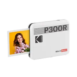 Portable Photo Printer KODAK Mini 3 Retro P300RW 3x3