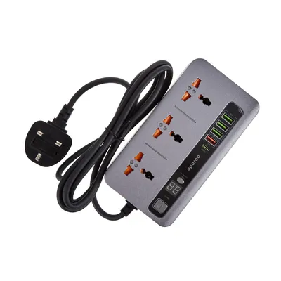 Multi-port power hub Porodo Multi-Port Super Hub 4USB-A & USB-C PD20W