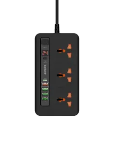 Multi-port power hub Porodo 4 USB-A USB-C Ultimate Home & Office Kit