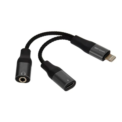 Adapter Lion 2in1 Splitter Lightning to Lightning