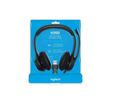 Wired headset Logitech H390 Corded USB