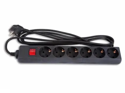 Power strip Gembird SPG6-B-15PPB 6 sockets