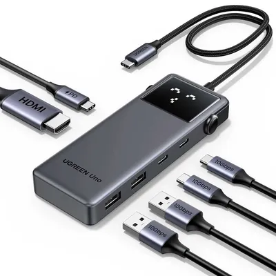 Usb-hub UGREEN Uno 6-in-1 USB-C ps 35998