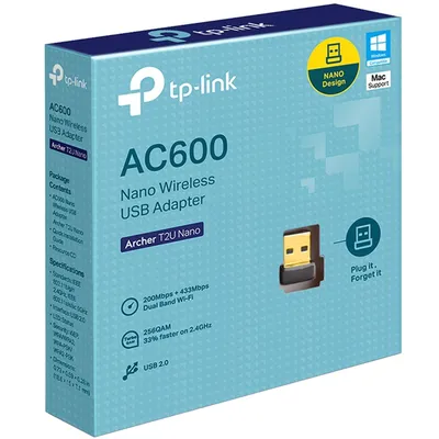 WiFi adapter TP-LINK Archer T2U Nano AC600