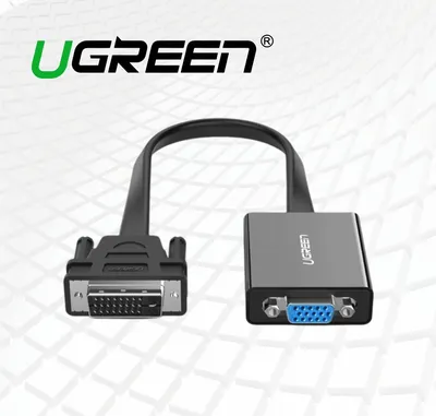 DVI-D to VGA adapter with cable UGREEN