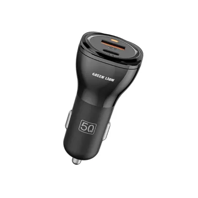 Car Charger Lion Dual Port 50W