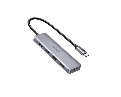 4-port USB 3.0 hub UGREEN 70336 with USB-C power supply