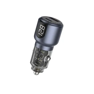 Car charger Green Lion Dual Port Max USB-C to USB-C 75W