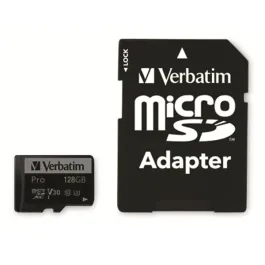 Memory card Verbatim Micro SDXC Class 10 UHS-I Pro