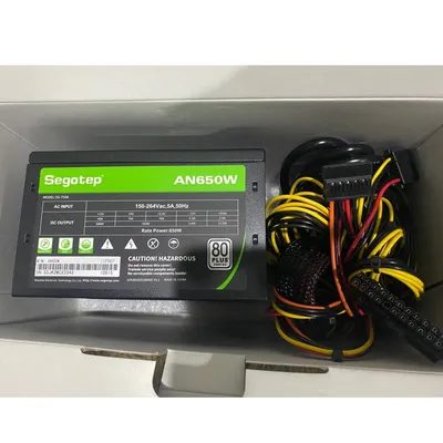 Power supply Segotep AN650W 80+ Active PFC