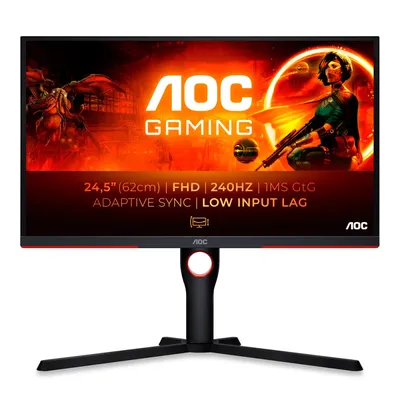 Monitor AOC 24 LCD 3ZM BK 25G3ZM/BK