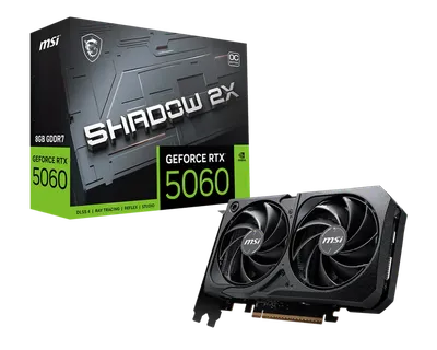 MSI Geforce RTX 5060 Shadow 2X OC Max Default