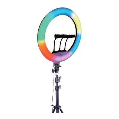 Եռոտանի Lion 22incհ RGB Led Ringlight GN22RGBRLBK
