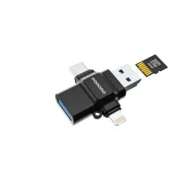 Adapter Porodo 4in1 Memory Caed Reader PDETK09