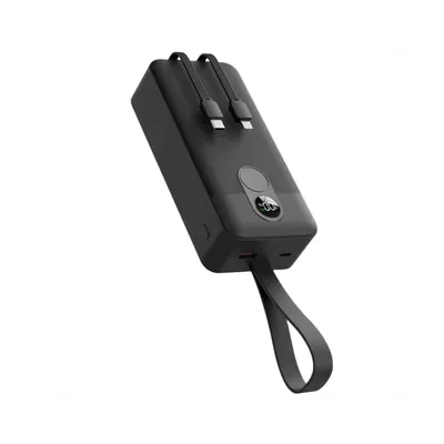 Power bank Porodo PB059 Integrated Cables 30000mAh PD22 W