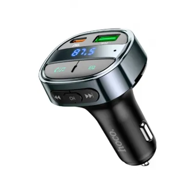 Car Bluetooth FM transmitter Hoco E70 PD30W+QC3.0 Magic Night