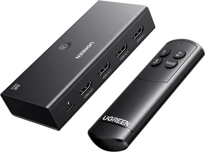 HDMI switcher UGREEN 50633 3 In 1 Out 4K 3840x2160 at 30Hz
