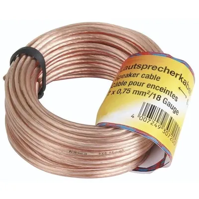 Loudspeaker Cable 2 x 0.75 mm<sup>2< sup> 205141
