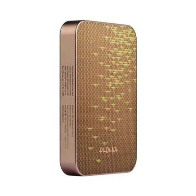 Magnetic power bank PITAKA Fiber Magnetic Power Bank 10K Golden Glint
