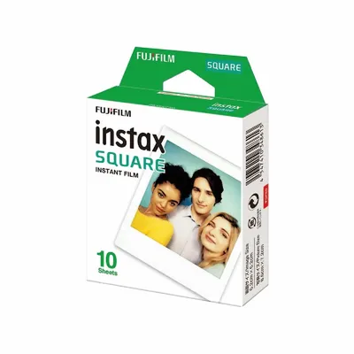 Instant film Fujifilm Instax Mini Instant Square 10 Sheets