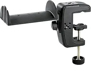 Headphone holder with table clamp K&M 16085-000-55