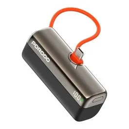 Power bank Porodo Pocket Volt 5000mAh Type-C Power Bank PDPBFCH089