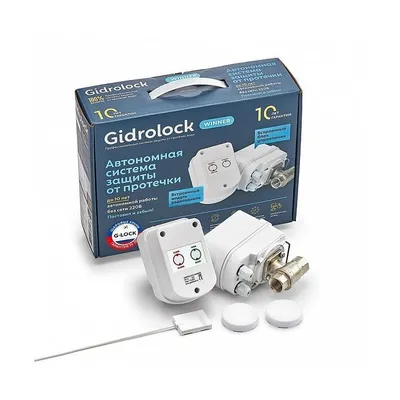 Water leak protection system Gidrolock Winner Radio WiFi TIEMME 30210012