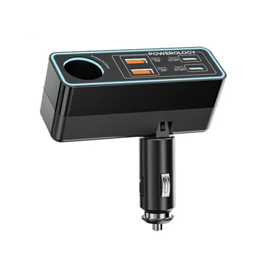 Car charger Powerology Brio Multi Port 125W