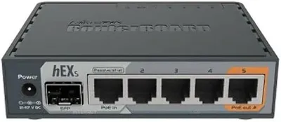 Gigabit LAN router MikroTik RB760IGS HEX S no WiFi