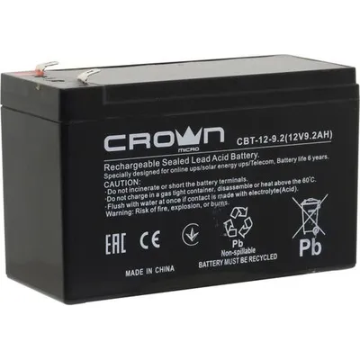 UPS battery CrownMicro 12V 9.2AH