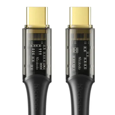 Cable Mcdodo 100W Type-C to C Transparent Data Cable 1. CA-2111