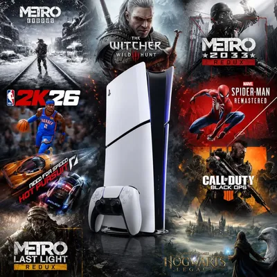 PS5 Slim Digital Edition NBA Pack