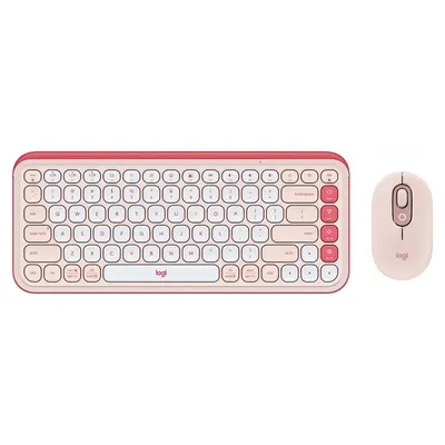 Rose keyboard Logitech POP Icon Combo Rose L920-013142