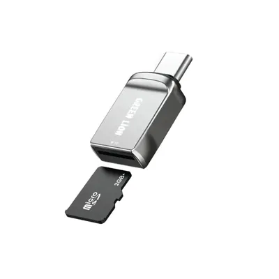 Card reader Green Lion SD Card Reader USB C to Micro SD