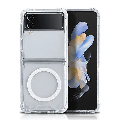 Magnetic MagSafe Clear Case For Galaxy Z Flip5