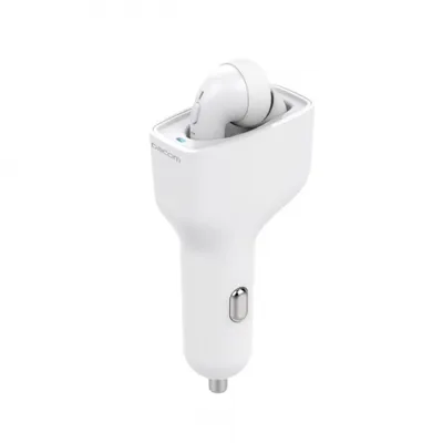 Dacom 7 Car Kit Bluetooth Headphone With Charger