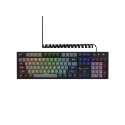 Wired mechanical gaming keyboard LORGAR Lorgar Azar 514 RGB Backlight LRG-GK514B-US