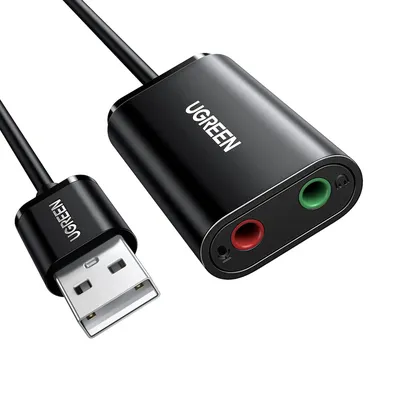 USB audio adapter UGREEN 30724 USB Audio Adapter