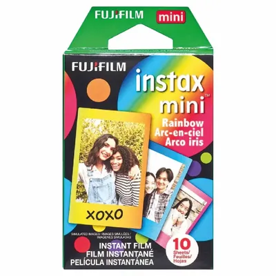 Instant film Fujifilm Instax Mini Instant Rainbow 10 Sheets