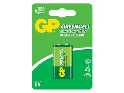 Battery GP 9V GREENCELL