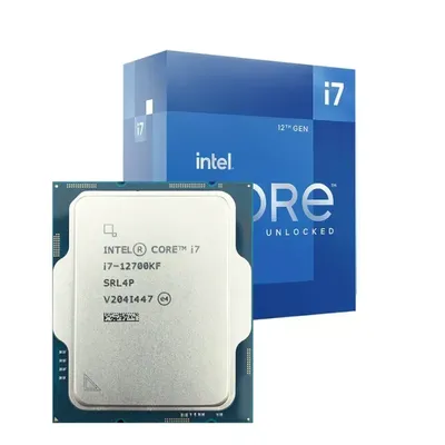 Processor Intel Core i7 12700KF Threads 20 5.0 GHz PWR: 190W