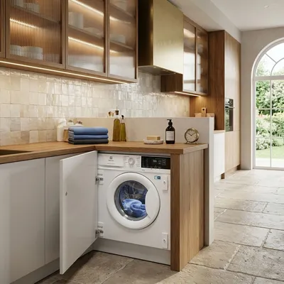 Washer dryer Electrolux EWN7F447WI 7 kg