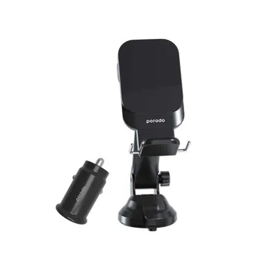 Car charger Porodo 3in1 Magsafe Car Mount