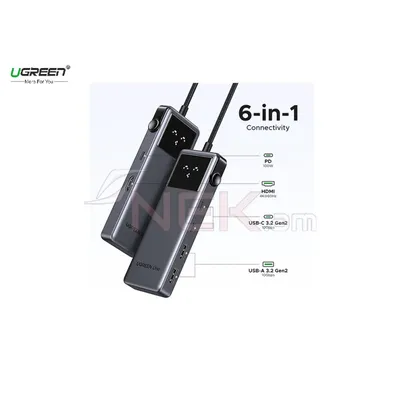 UGREEN Uno 6-in-1 USB-C hub