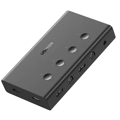UGreen 4 In 1 Out HDMI KVM Switch 70439 HDMI 4port KVM switch 70439
