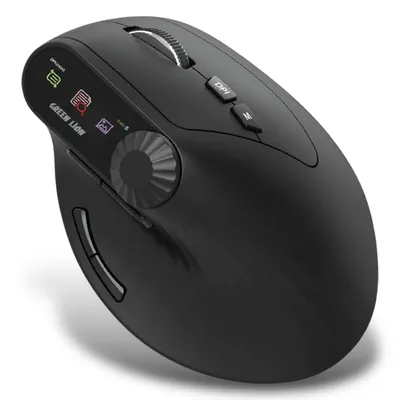 Smart OLED vertical mouse Green Lion