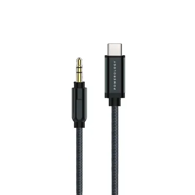 Powerology Cable Type-C to AUX Braided 1