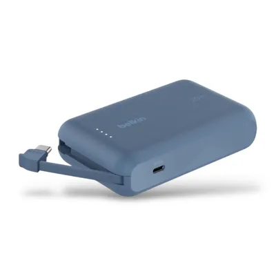 Power Bank Belkin Boost Charge 10K with Integrated Cable