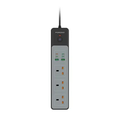 Power socket Porodo 3AC 45W 3000W 3M Wire