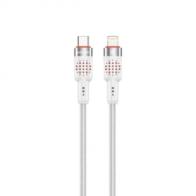 Cable Porodo Alum Alloy Braided USB-C to Lightning 30W